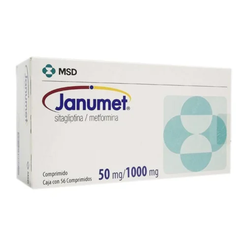 Janumet  50mg/1000mg  56 tabletas